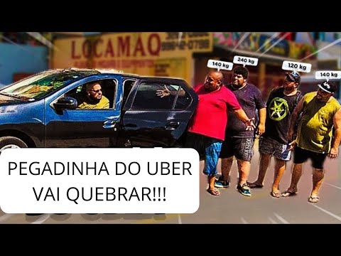 Reagindo Gordinhos Pedindo UBER: Desafio
