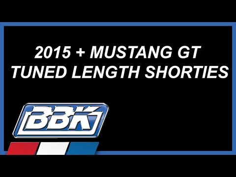 2015-Up S550 Mustang GT 5.0 Tuned Length BBK Header Installation