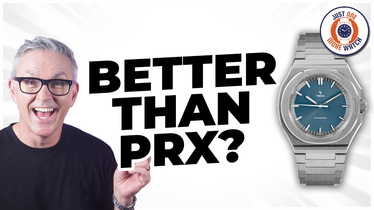 Undisclosed brand and model pitched as a PRK rival, integrated-bracelet steel watch