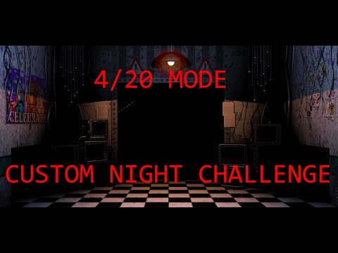 How to beat FNaF 2 - 4/20 Mode (Night 7) | Custom Night Walkthrough | FNaF Academy