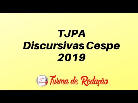 TJPA 4 dicas para as discursivas