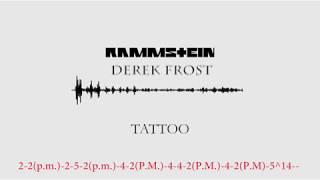 Rammstein - Hallomann, Tattoo Guitar Cover(tabs)