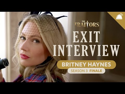 Britney Haynes Exit Interview | The Traitors US Season 3