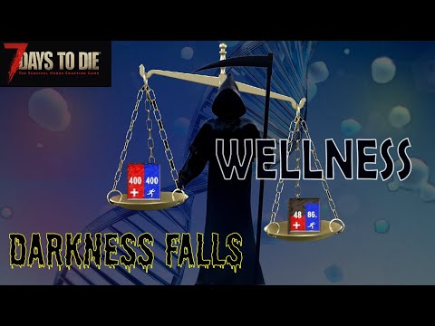 Wellness Guide with Death, Food and Perks in Darkness Falls