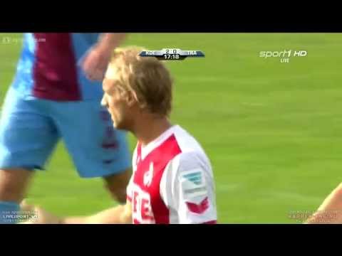 Marcel Risse Goal I FC Koln vs Trabzonspor I 2-0
