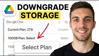 How to Downgrade Google Drive Storage (Beginner Guide)