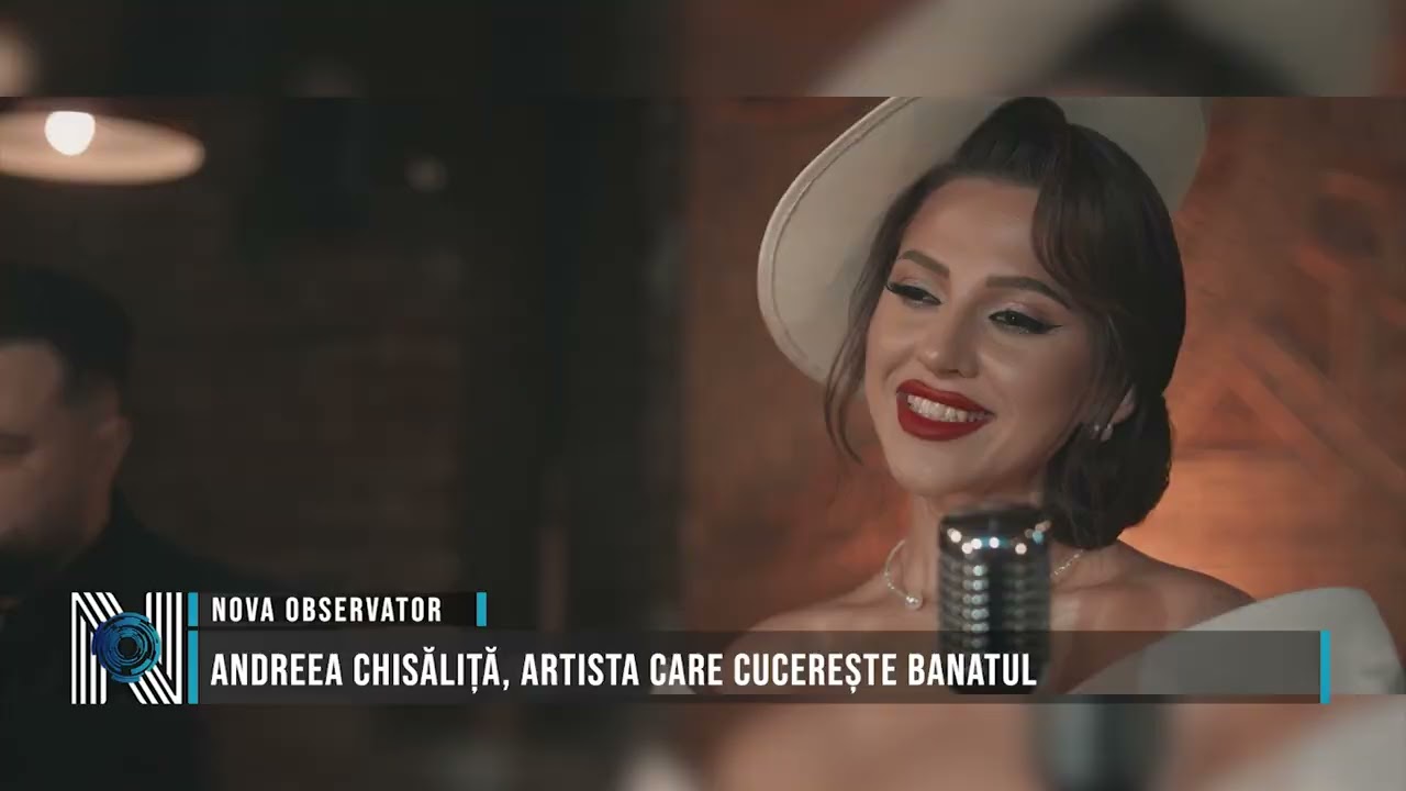 Andreea Chisăliță, artista care cucerește Banatul