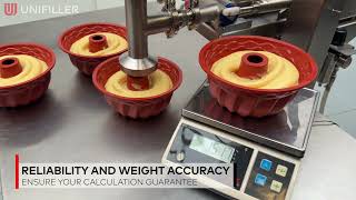 The Unifiller Ring Deposit Nozzle is perfect for the efficient production of Gugelhupf & Donuts