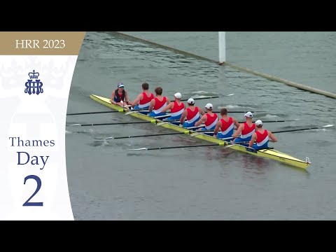 D.R.C. Hannover, GER v Leeds R.C. - Thames | Henley 2023 Day 2