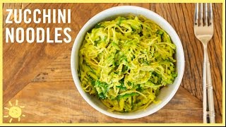 EAT | How to Make Zucchini Noodles 2 Ways!