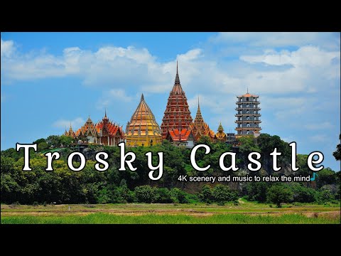 Trosky Castle Beautiful place. Beautifully landscaped. Amazing views Drone Footage with history