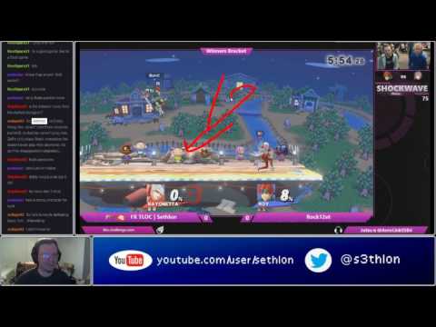 Smash4 Analysis #10; Me vs Rock12et+Iiggy (Bayonetta)