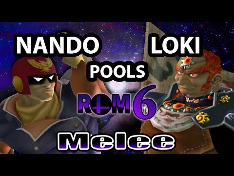 Revival of Melee 6 - Nando (Captain Falcon) Vs. Loki (Ganondorf) - Pools