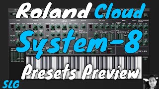 Video thumbnail for Roland Cloud | System-8 | Presets preview by Simon Le Grec