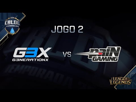 g3x x paiN (SS - Jogo 2) CBLoL 2016 - 1ª Etapa