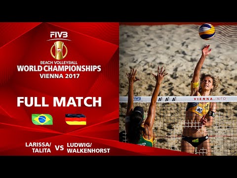 Larissa/Talita vs. Ludwig/Walkenhorst - Semifinal | Beach Volleyball World Champs Vienna 2017