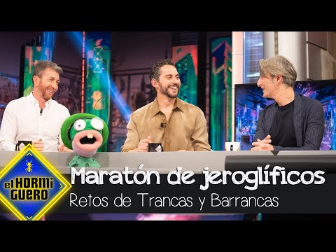 Paco León y Ernesto Alterio, los reyes del maratón de jeroglíficos con las hormigas - El Hormiguero