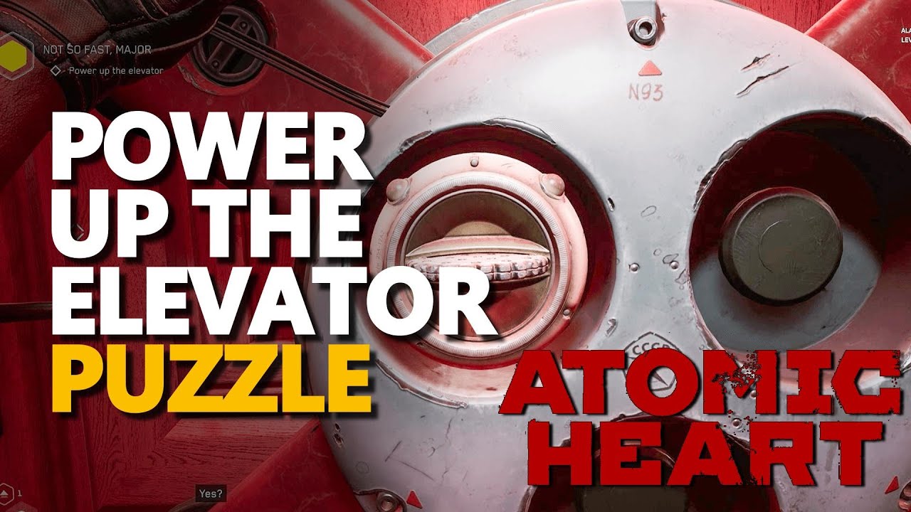 Power up the elevator Atomic Heart