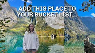 THE MOST BEAUTIFUL PLACE IN GERMANY | Van Life | Königssee boat ride