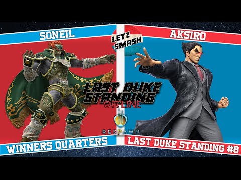 Last Duke Standing #8 - Winners Quarters - Soneil (Ganon) vs Aksiro (Kazuya) - SRT
