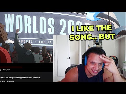 Tyler1 Reacts to Lil Nas X - STAR WALKIN Worlds 2022 Song