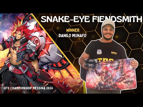 1st Place OTS Championship Messina - Snake Fiendsmith Full Board Breaker Deck Profile- Danilo Munafò