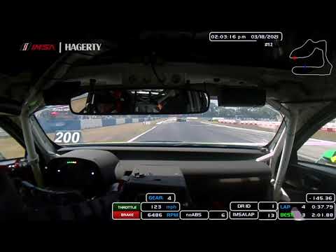 IMSA WTSC第2戦セブリング12時間 ラップ走行オンボード映像
