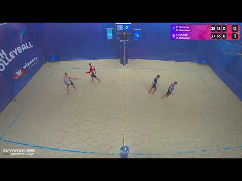 19:55 D. Safonov / M. Horobets - I. Yehorov / V. Antoniuk 22.06.2022 | Winners Beach Volleyball