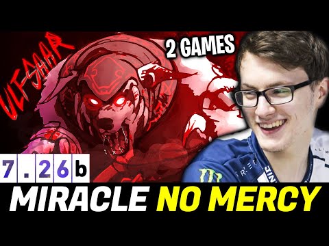 MIRACLE spamming this Hero in New Patch — shows No Mercy Angry Bear Dota 2
