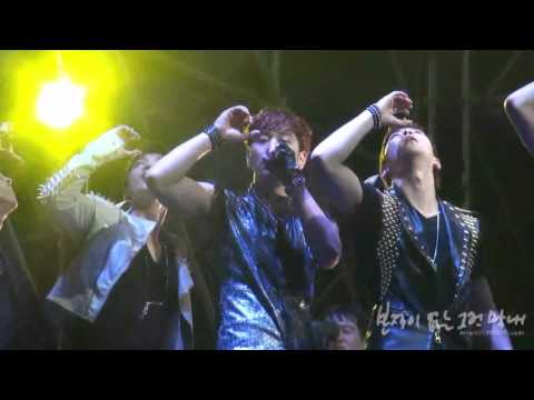 [FULL FANCAM] 110722 CaBi Summer Wave Festival - Hands Up (2)(Chansung focused)