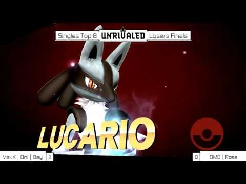 Unrivaled SSB4 - VexX | Oni | Day (Lucario) vs DMG Ross (Toon Link, Lucina) - Losers Finals