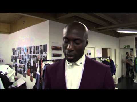 2010 Ozwald Boateng London Fashion Week stunt