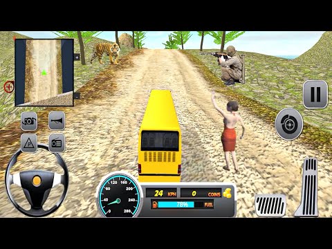 Uphill Offroad Bus Driving Simulator Games - Bast Android Gameplay