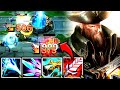 GANGPLANK TOP ONE BARREL = 2000+ DAMAGE! (HOW IS THIS FAIR?) - S13 Gangplank TOP Gameplay Guide