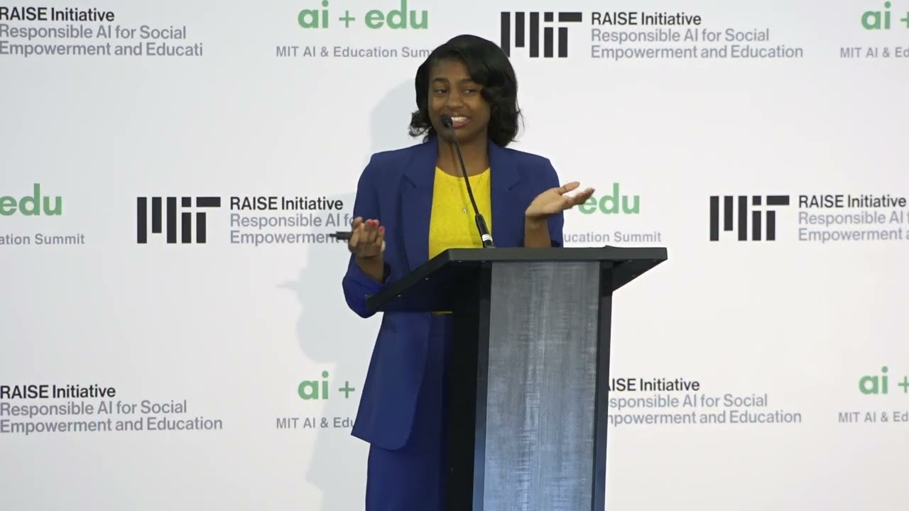 MIT AI + Education Summit 2024: Raechel Walker, Research Assistant, MIT RAISE