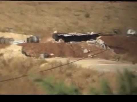 رباط عناصر لواء أحرار العشائر على الخط الأمامي لحاجز الزعلانة في وادي الضيف