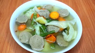 Download lagu Resep Sayur Sop - Cara Membuat Sayur Sop Pakai Bumbu Racik mp3