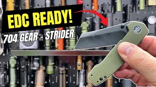 Is THIS the Best Budget Reverse Tanto EDC Knife? 704 Strider!