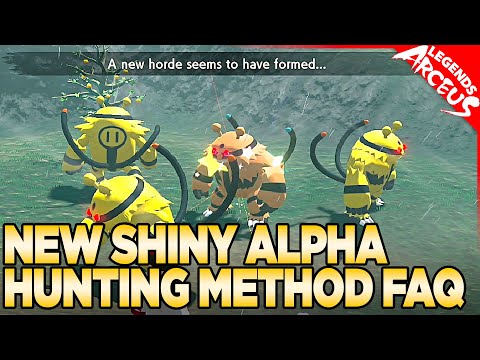 New Shiny Alpha Hunting Method FAQs - Pokemon Legends Arceus