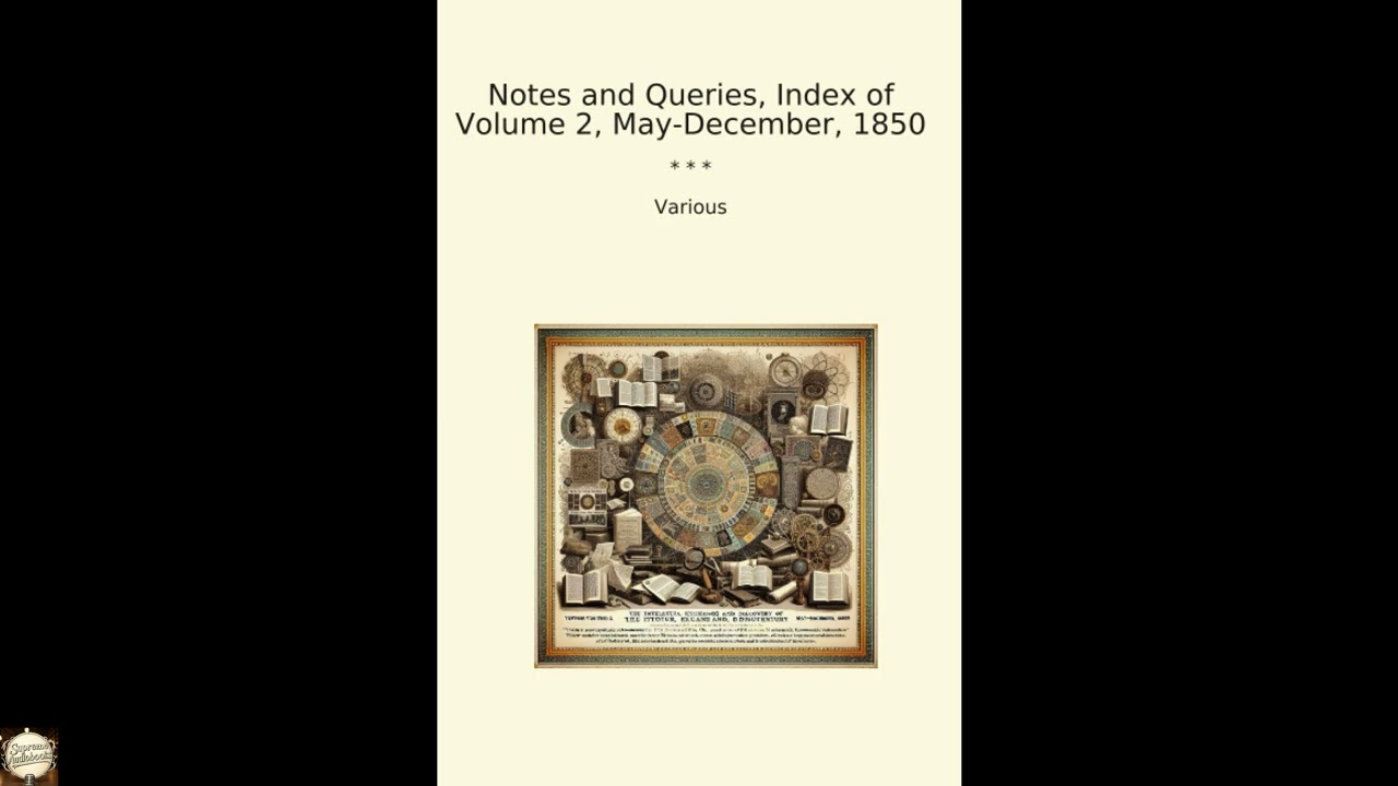Notes and Queries, Index of Volume 2, May-December, 1850 (Classic Books)