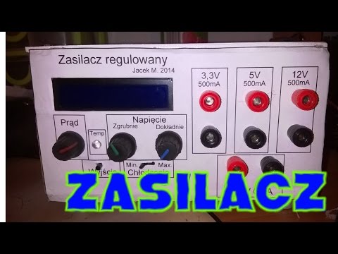Zasilacz warsztatowy 0-30V 0-4A