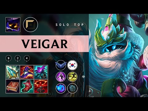 Veigar Top vs Gragas - KR Diamond Patch 25.24