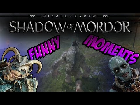 Shadow of Mordor - Funny Moments (Creepy Uruk, Wrestling, Epic Battle) Got all Achievements!! [3]