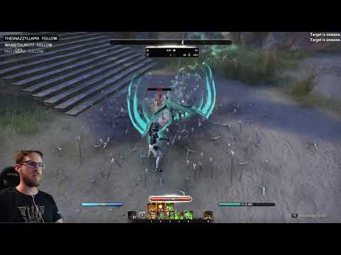 Stamina Warden DPS Test 3m Target Dummy - Summerset Chapter