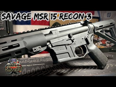 Savvage MSR 15 Recon 3 First Look