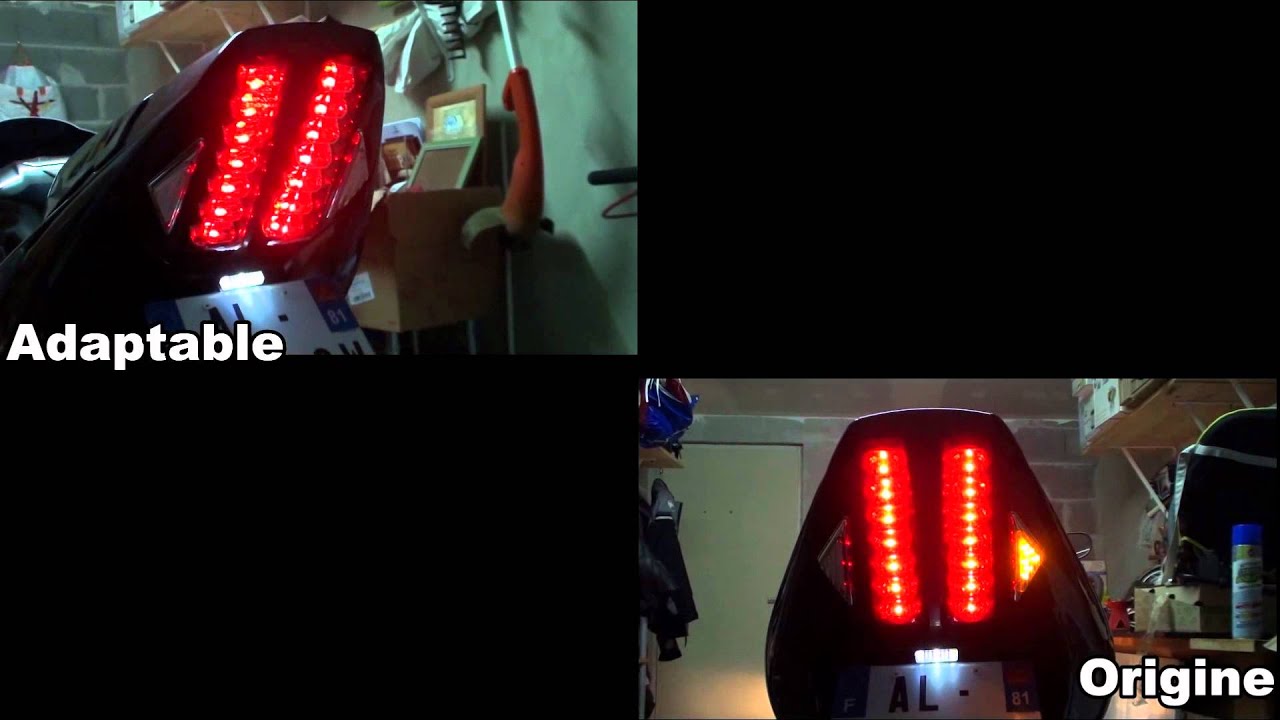 SV1000 - Feu arrière avec clignotant intégrés