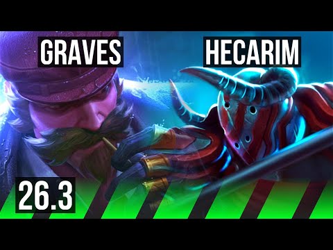 GRAVES vs HECARIM (JGL) | KR Diamond | 26.3