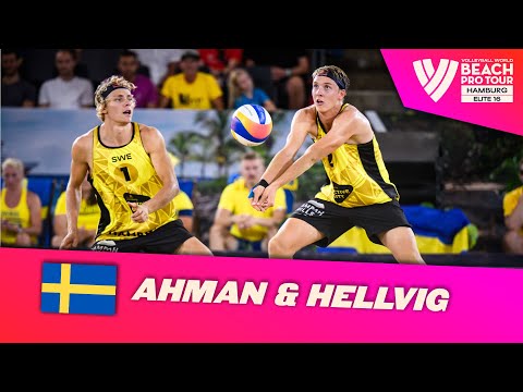 MAGIC PLAYS from Ahman & Hellvig 🤯 | Road to GOLD | #beachprotour