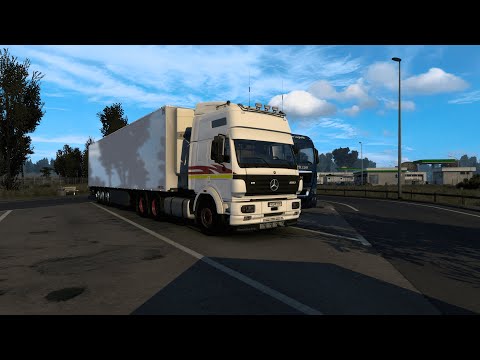ETS2 1.40 ProMods 2.52 Mercedes 2553 Sk from Bordeaux To Lleida