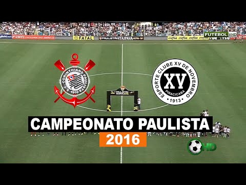 Gol - Corinthians 1 x 0 XV Piracicaba - Paulistão 2016 - 31/01/2016 - Futebol HD